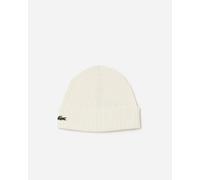 Lacoste Knitted cap Berretto, Farina, Taglia Unica Unisex-Adulto