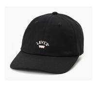 Levi's Lazy Girl Logo cap, Cappellino Lazy Girl Logo, Nero, Un da Donna, REGULARBLACK,