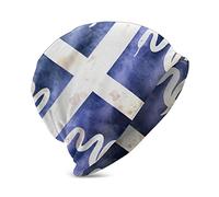 Berretto Martinique Flag Print Berretto Beanie Trail | Unisex Beanie Cap Caldo Berretto Da Uomo per Trekking Corsa