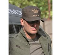 BERRETTO MILITARE AMERICANO SEALS VERDE CAPPELLO US NAVY SEALS