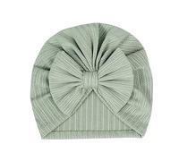 Berretto Morbido Per Turbante Neonati Big Bough Boon-Bone Headwear Neonati 0-12m Bow Bornborn Ducher Gat Gat Baper E Comodo Mantello