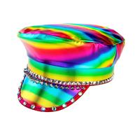 BERRETTO MOTOCICLISTA ARCOBALENO