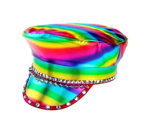 BERRETTO MOTOCICLISTA ARCOBALENO