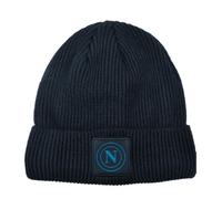 Berretto Napoli Ufficiale Cuffia Cappello Zuccotto Cappellino Invernale Enzo Castellano Ricamato Blu CUFNA123462