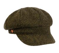 Berretto Newsboy Coco Tweed by Mayser verde S (55-56 cm)