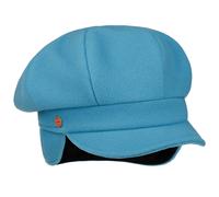 Berretto Newsboy con Paraorecchie Camilla blu S (54-55 cm)