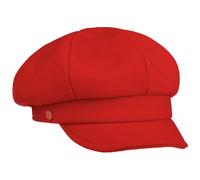 Berretto Newsboy da Donna rosso M (56-57 cm)