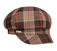 Berretto Newsboy Gadiala Check by Seeberger ruggine One Size