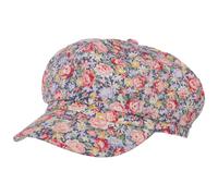 Berretto Newsboy Little Flowers by Lipodo blu scuro M (57-58 cm)