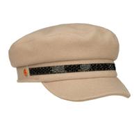 Berretto Newsboy per Donna Kendy beige chiaro S (55-56 cm)