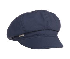 Berretto Newsboy Rainy Day by Seeberger blu scuro One Size