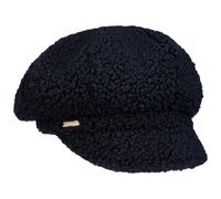 Berretto Newsboy Teddy Fur by Seeberger blu scuro One Size