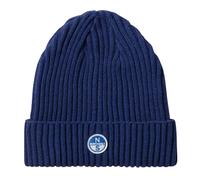 Berretto North Sails Basic Beanie Cuffia Uomo Misto Cotone Blu