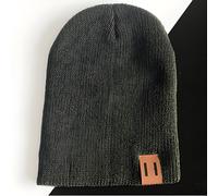 Berretto per bambini a tinta unita - Verde Scuro