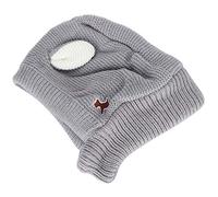 Berretto per Cani, Tappeti per Le Orecchie da Pericolo Orecchie da Pet Magliatette Snood Wrap a Testa di Cappelli da Cucciolo Inverno Caldo per Cucciolo per Cani Elmetto per Gatti per per