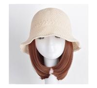 Berretto per Parrucca Berretto for parrucca da donna casual, berretto for parrucca con visiera, parrucca in fibra sintetica resistente al calore dall'aspetto naturale for il tempo libero all'aperto Ca