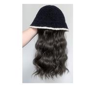 Berretto per Parrucca Cuffia for parrucca da donna, Cuffia for parrucca for capelli lunghi ricci, Cuffia for parrucca alla moda squisita, Parrucche in fibra sintetica resistente al calore dall'aspetto