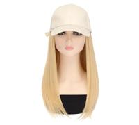 Berretto per parrucca Parrucca for cappello Copricapo for capelli lunghi da donna Copricapo for parrucca regolabile realistico alla moda con simulazione naturale Cappello parrucca