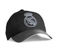 Berretto Real Madrid Negra Cappellino - Adulto - Tessuto Traspirante