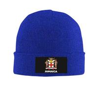 Berretto Running Coat of Arms of Jamaica Flag Jamaican Emblem Morbido Caldo Cappello Leggero Beanie Invernale Cappelli per All'Aperto Sci Donna