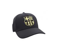 Berretto Scudo Barcellona - Nero/Oro - Bambino