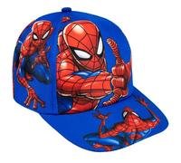 Berretto Spider Man Supereroi Marvel Nuovo t. 53 per 4-8 anni Bimbo Bambino Blu