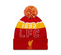 Berretto sportivo in maglia con risvolto Liverpool FC, rosso
