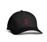 Berretto sportivo Sacrificio Berserk - Anime Manga Giapponese Guts Hawk Demons Apostoli Logo Simbolo di trasmissione TV Cartoon Athletic Outdoor Regalo, Black Prime., Taglia unica