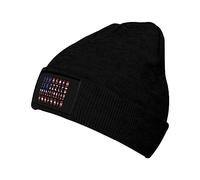 Berretto Sportivo Unmasked Unmuzzled Unvaccinated Unafraid Antivento Teschio Cappello Unisex Beanie Invernale Cappelli per Bici attività Donna