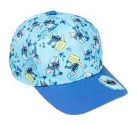 Berretto Stitch Disney Cotone Estate Primavera Bimbo Bimba 6-14 anni (taglia 55)