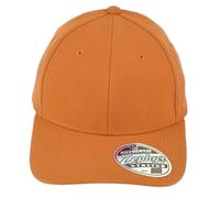 Berretto Stretch Curved Bill In Arancione Bruciato Flex Fit Medium/Large M/L