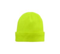 Berretto termico unisex per adulti, ad alta visibilità, giallo, per uomo e donna, cappello elastico per inverno e autunno, Hi Vis Giallo - Confezione 1, Taglia unica