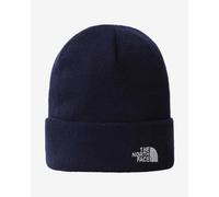 Berretto The North Face Norm Shallow blu scuro logo bianco