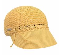 Berretto Uni Rollable Crochet by Seeberger giallo One Size