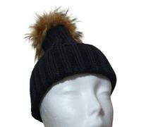 Berretto uomo donna unisex invernale ponpon staccabile colori vari