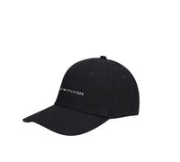 Tommy Hilfiger Uomo cap Foundation 6 Panel in Cotone, Blu (Black), Taglia Unica