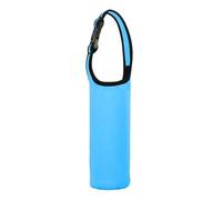 Berriphonia Borsa isolata per bottiglie d'acqua, borsa termica per bottiglie d'acqua, custodia protettiva con fibbia in neoprene per tazze in acciaio e bicchieri di vetro, blu cielo, Refer to