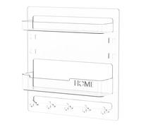 Berriphonia Camera da letto Ripiani galleggianti - Organizer adesivo da parete, Trappola decorativa con gancio, scaffale | Esposizione moderna per camera da letto, bagno, dormitorio, appartamento