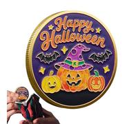 Berriphonia Collezionabile Angolo di Halloween | Decorazioni Per Festa Di Monete In Metallo, Decorazione Arte Mostra Di Tesori Di Un Pezzo Da Collezione Fatto Per Halloween, Questo Pezzo È Id