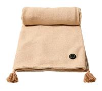 Berriphonia Coperta elettrica portatile, con 3 livelli, coperta termica con autonomia di 4 ore, per donne, auto, campeggio, casa, inverno, viaggio e clima freddo