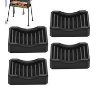 Berriphonia Griglia in per Esterni, Piedini Regolabili, distanziatori Senza Scivolamento, Stabile Supporto per Barbecue, Accessorio ad Alte Prestazioni, per Giardino, Campeggio, Picnic, terrazze, ECC