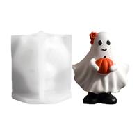 Berriphonia in silicone per Halloween, con spirito di, riutilizzabili, in ghisa per candele, decorazione per Halloween, per saponi in resina epossidica, artigianato, decorazione da