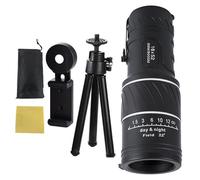 Berriphonia Monocolo Per Smartphone, Telescopio Monocolare Portatile 16X52, Strumento Leggero Ad Alto Ingrandimento Per Attività All'aperto Come Osservazione Uccelli, Escursionismo, Campeggio,