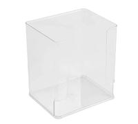 Berriphonia Organizer per trucchi in acrilico | apertura a forma di U | Organizzatore per tavolo da toeletta in acrilico, per camera da letto, casa, bagno, scrivania, cucina, armadio