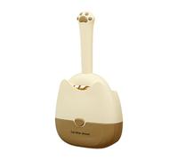 Berriphonia Pala per lettiera con porta, pala per escrementi da parete per gatti con supporto integrato, raccogli eccessi per gatti e cani piccoli animali domestici interni ed esterni