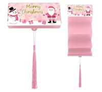 Berriphonia Porta Argento Di NatalePer Contanti, Scatola con 10 Posizioni, NataleBusta, per Le Donne Uomini Vacanze PerQueste Buste d'argento Di NataleSono Un mezzo Creativo E Festivo