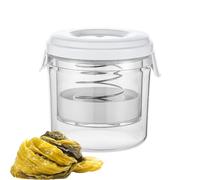 Berriphonia Vaso per Fermentati | Contenitori per Conservazione Ermetici a Bocca Larga da 1300ml | Barattolo per Fermentazione,per Conservare Cibo Fiocchi d'Avena Snack e