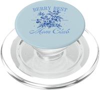 Berry Best Mom Club Mother's Day Cute Blueberry Vintage PopSockets PopGrip per MagSafe