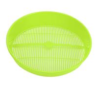 Berry Cleanup Tray, Plastic Blueberry Wash Sieve Basket for Fruit Washing and Gardening, PP Material, 360mm Diameter