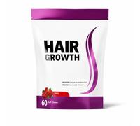 Berry Hair Strength Gummies 60 Pezzi For Ciocche Più Spesse | Supporto Quotidiano For Capelli Da Masticare Con Aroma Naturale Di Frutti Di Bosco For Capelli Dall'aspetto Più Forte(1pcs)